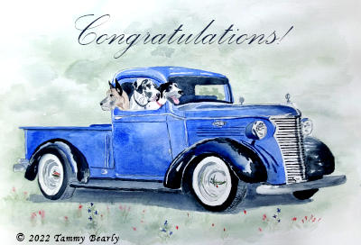 congratulations watercolor ecards